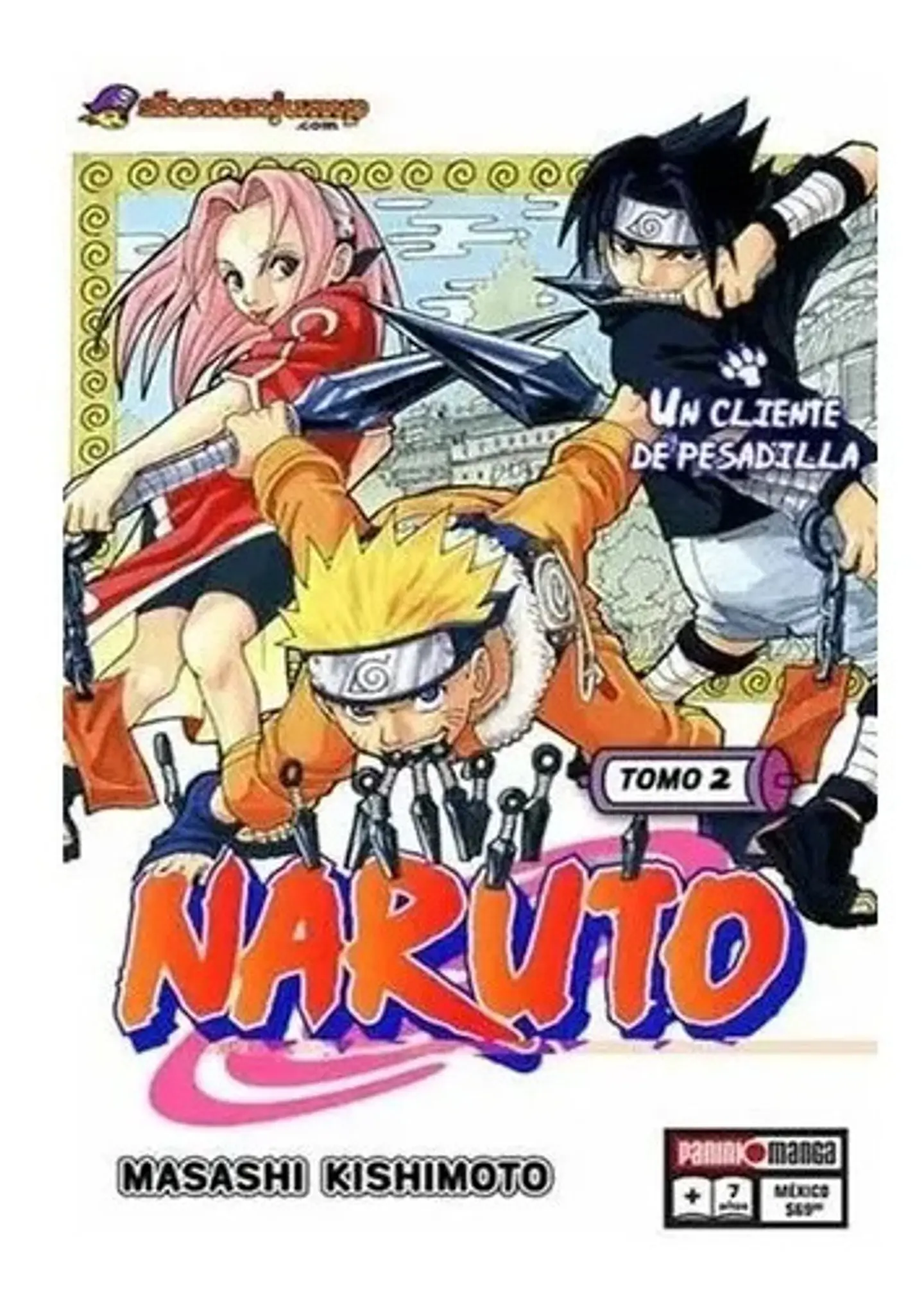 Manga Naruto Tomo 2 - Panini Argentina 1