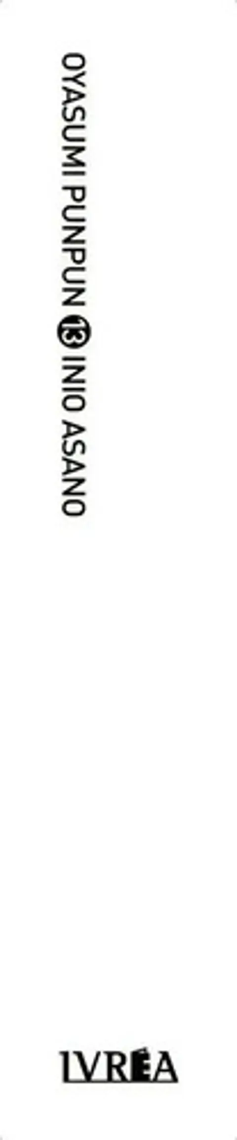 Manga Oyasumi Punpun Vol. 13 - Ivrea Argentina