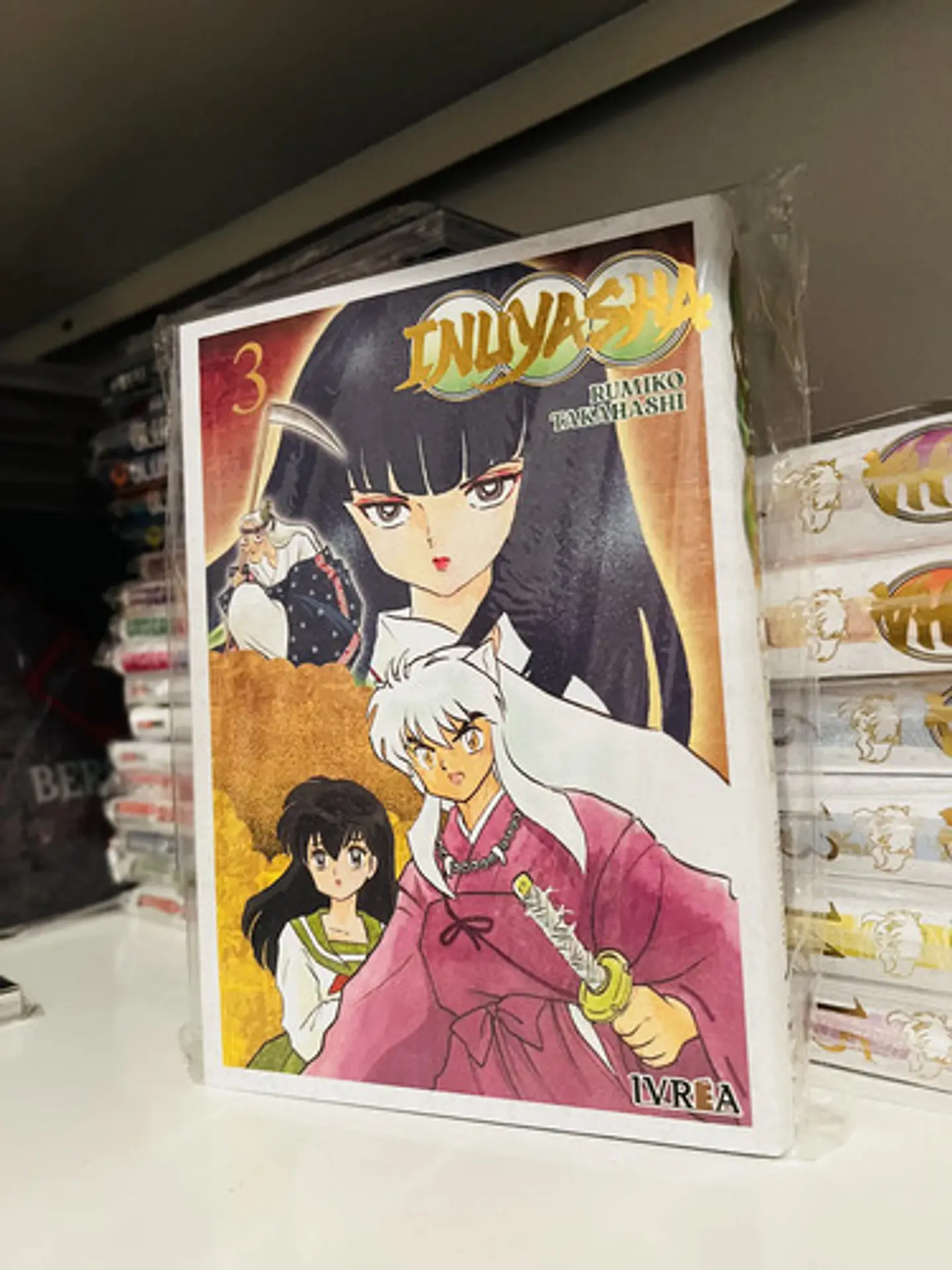 Manga Inuyasha Deluxe Tomo #3 Ivrea Argentina 1