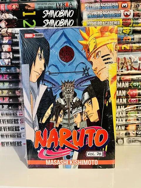 Manga, Naruto Vol. 70 - Kishimoto - Panini Manga