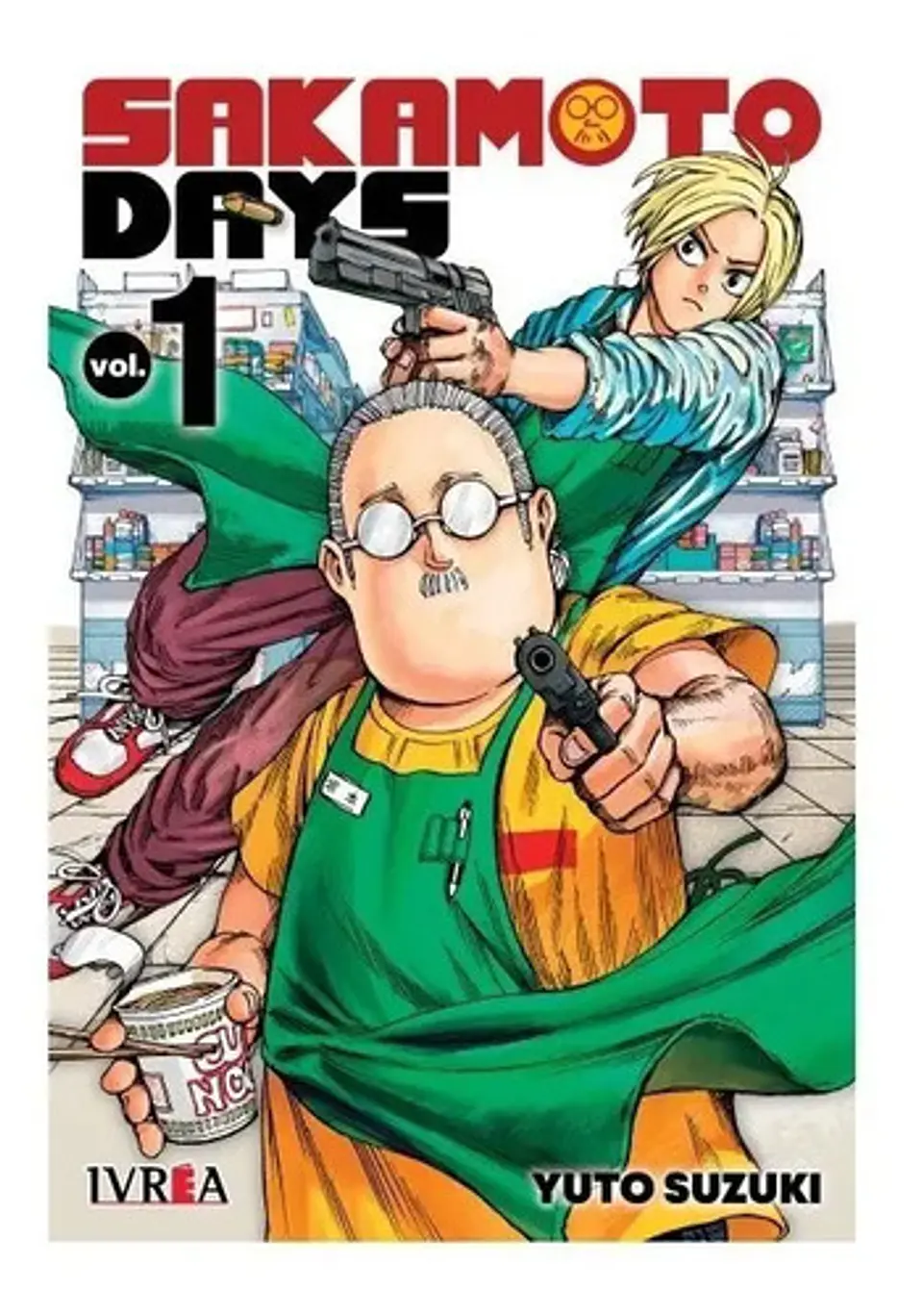 Manga Sakamoto Days Tomo 1 - Ivrea Argentina 2