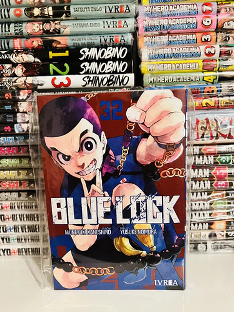 Blue Lock, De Muneyuki Kaneshiro. Blue Lock, Vol. 32. Editorial Ivrea Argentina, Tapa Blanda, Edición 1 En Español, 2025