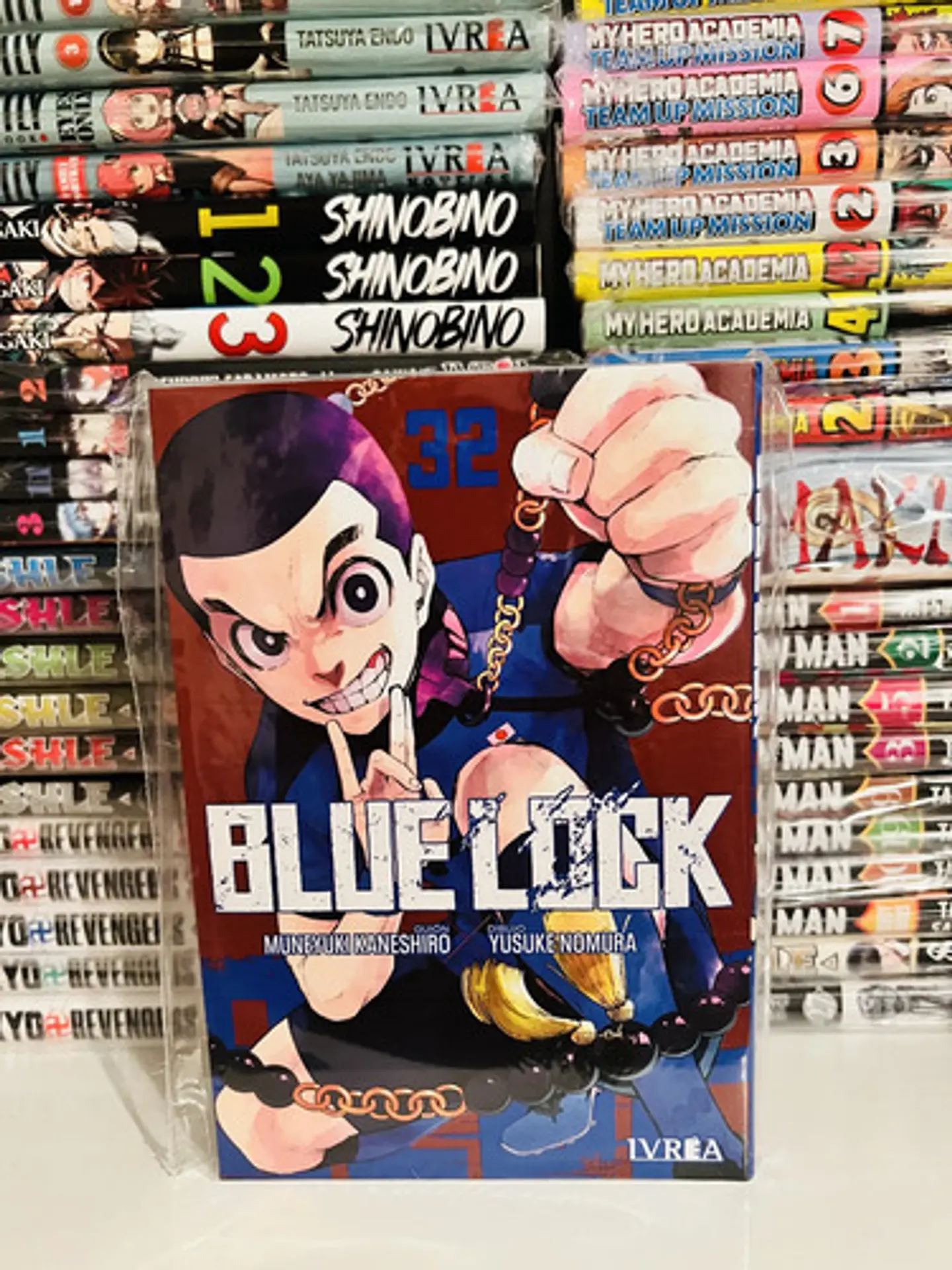 Blue Lock, De Muneyuki Kaneshiro. Blue Lock, Vol. 32. Editorial Ivrea Argentina, Tapa Blanda, Edición 1 En Español, 2025 1