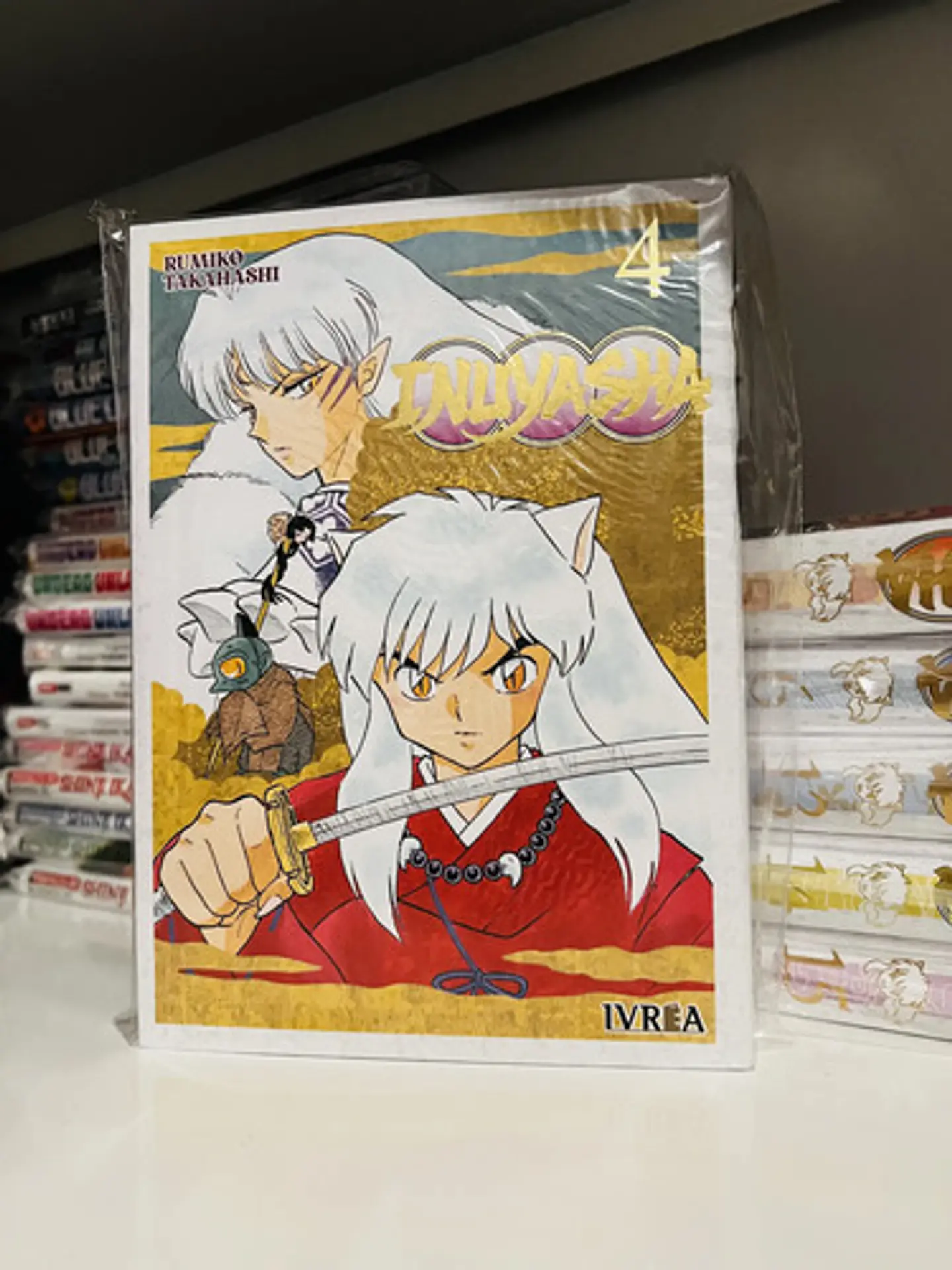 Manga Inuyasha Deluxe Tomo #4 Ivrea Argentina 1