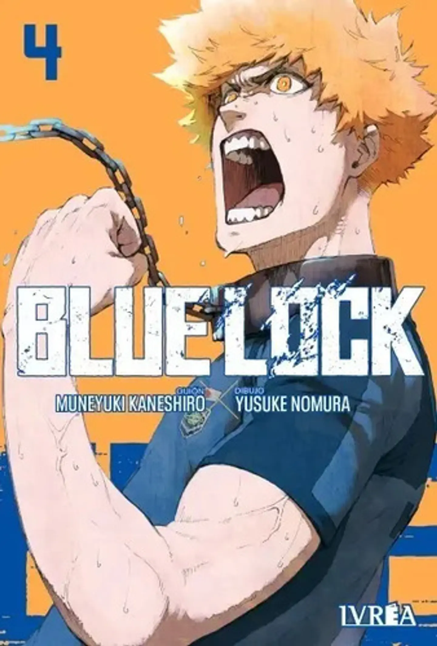 Manga Blue Lock Tomo #4 Ivrea Argentina 2