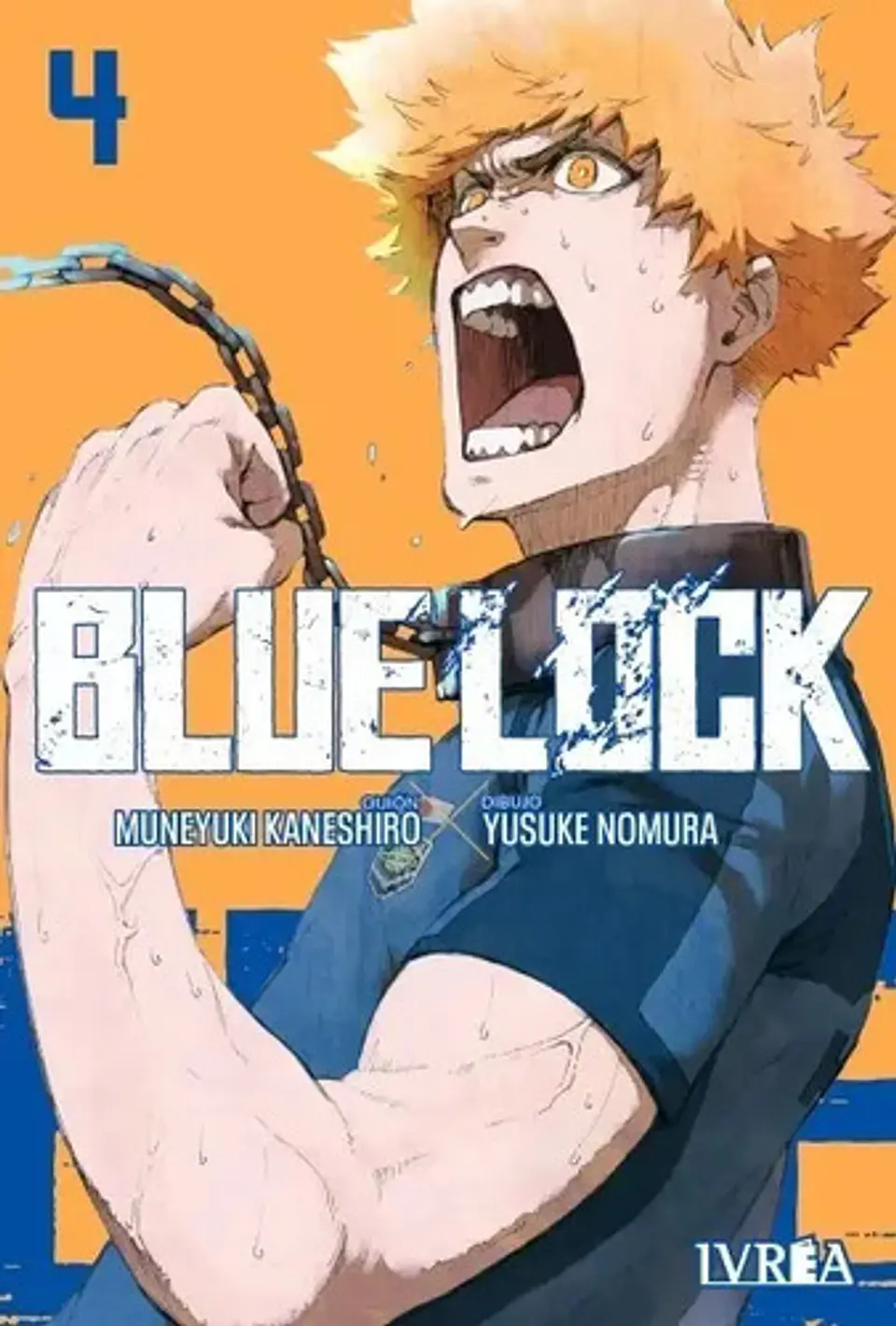 Manga Blue Lock Tomo #4 Ivrea Argentina 2