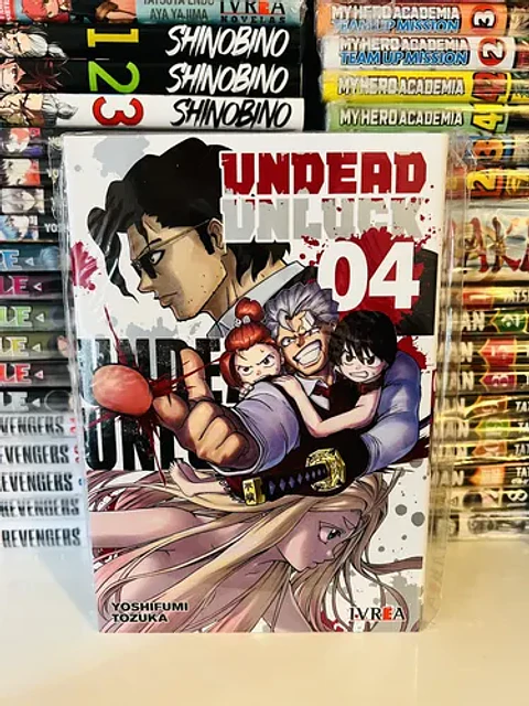 Manga Undead Unluck 4 - Ivrea Argentina