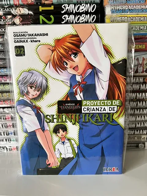 Evangelion: Proyecto De Crianza De Shinji Ikari # 02, De Osamu Takahashi. Editorial Ivrea Argentina, Tapa Blanda, Edición 1 En Español