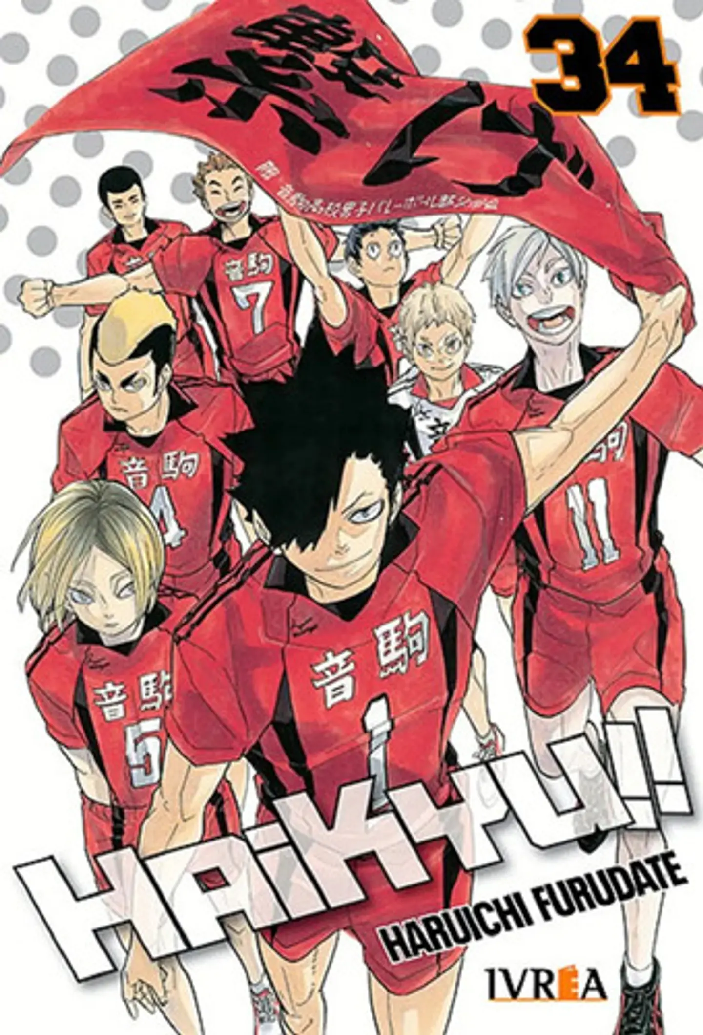 Manga Haikyu Vol 34 - Ivrea Argentina 1