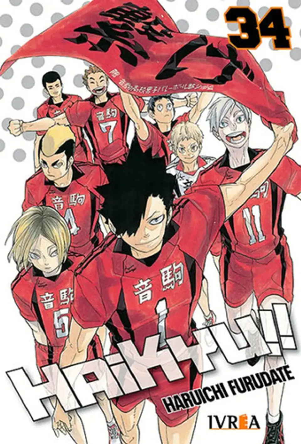 Manga Haikyu Vol 34 - Ivrea Argentina 1