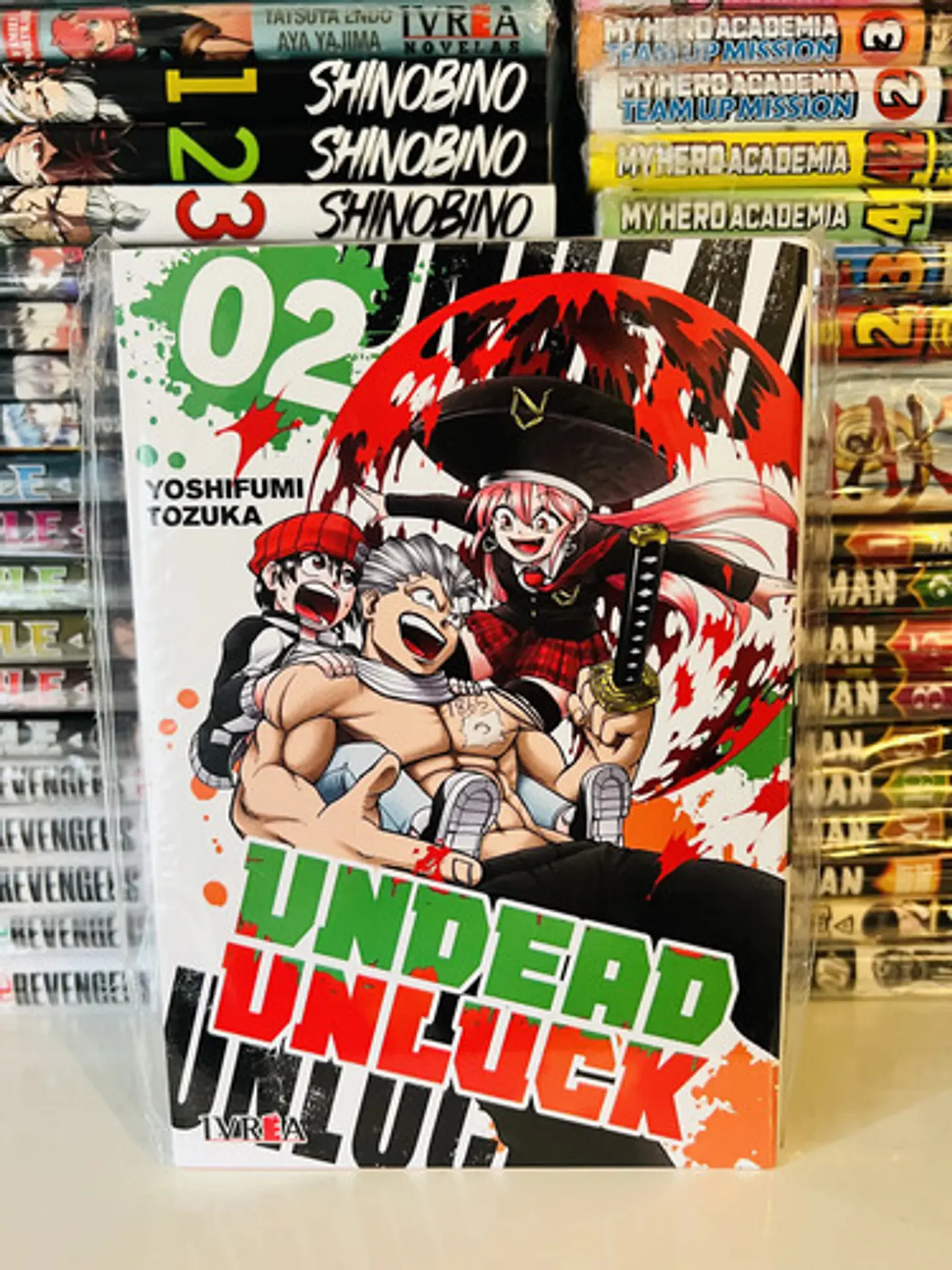 Undead Unluck 2 - Yoshifumi Tozuka, De Tozuka, Yoshifumi. Editorial Ivrea, Tapa Blanda En Español 1