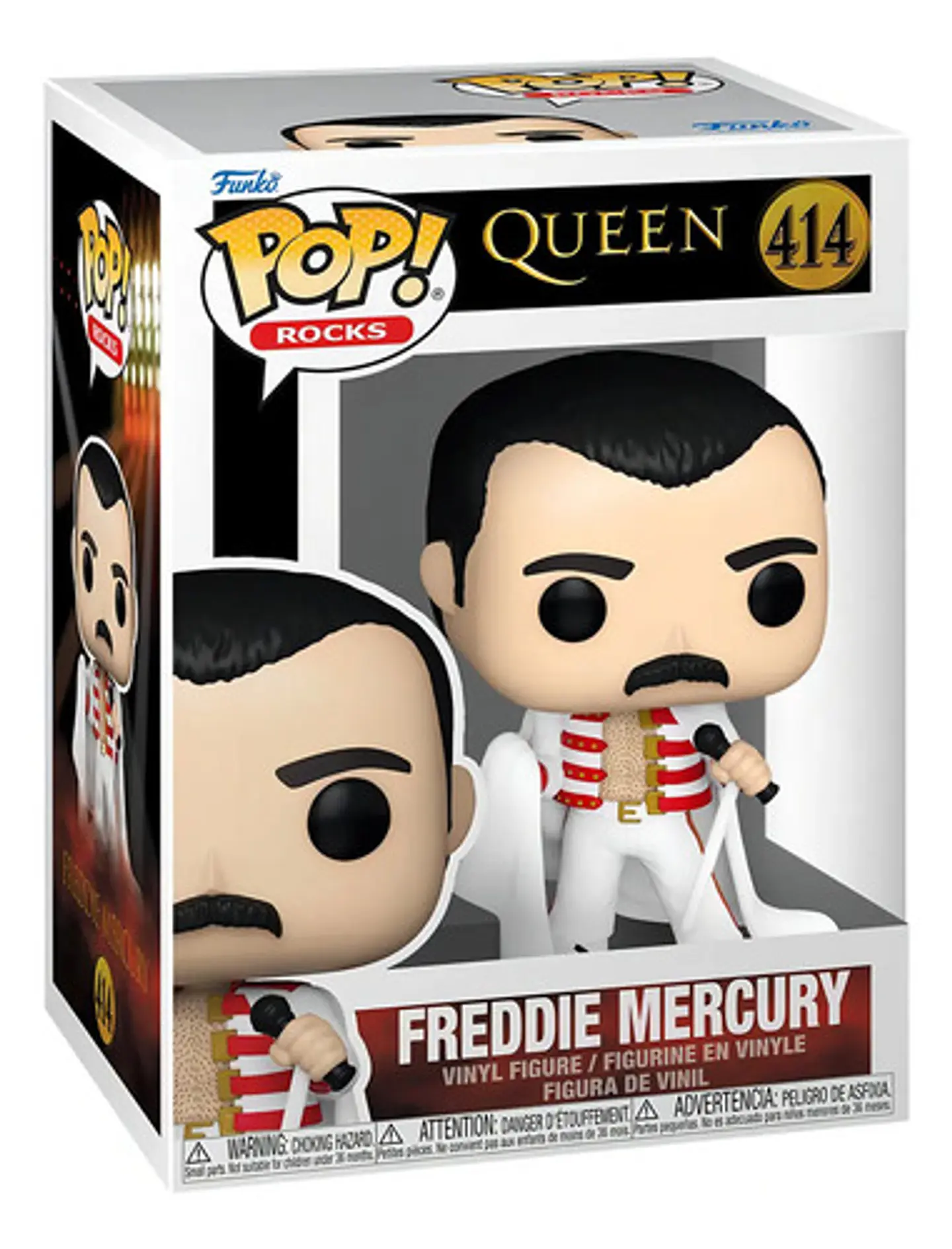 Funko Pop! Queen - Freddie Mercury Con Capa #414 2