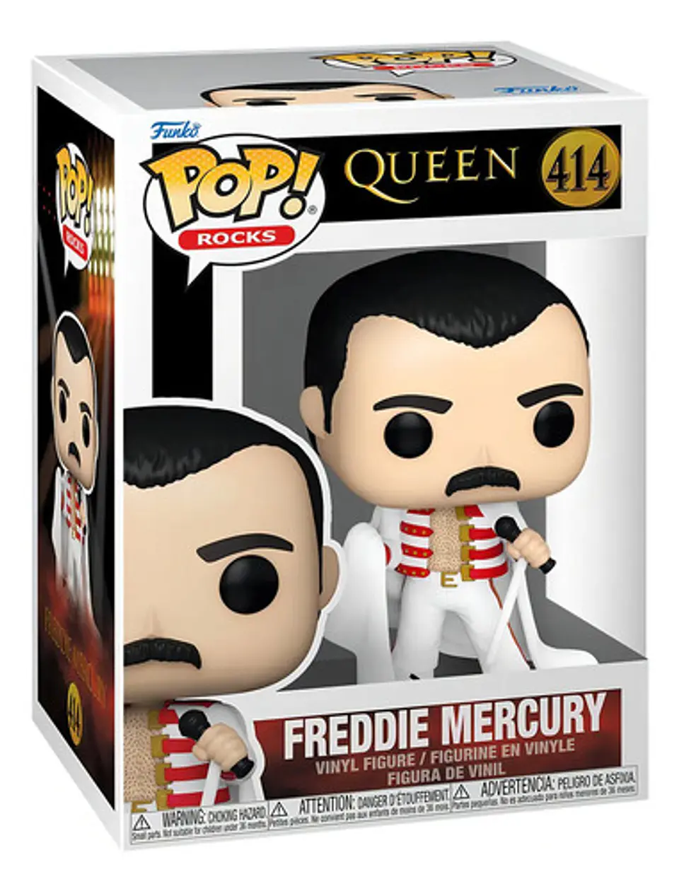 Funko Pop! Queen - Freddie Mercury Con Capa #414 2