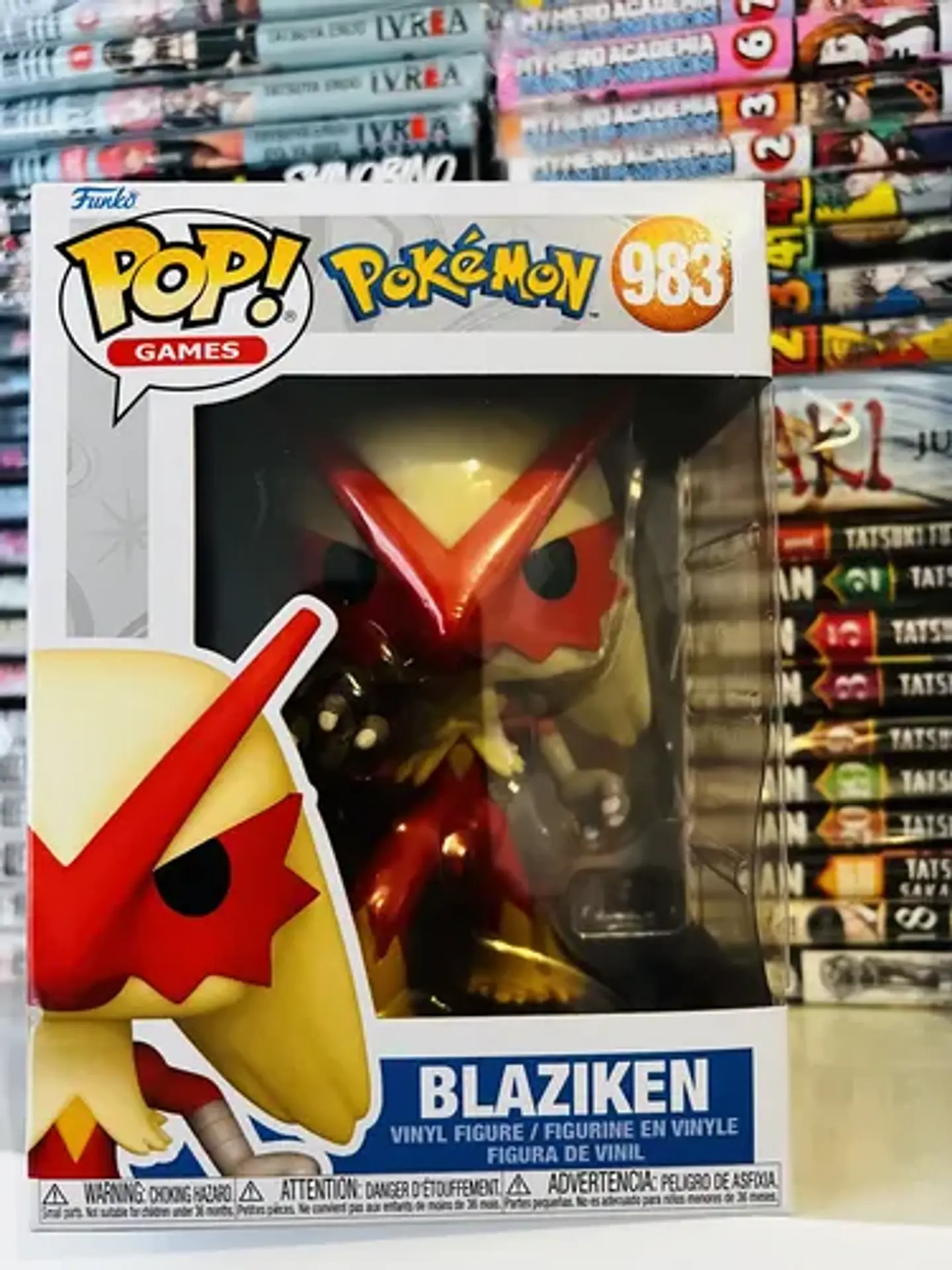 Muñeca Pokémon Blaziken 983 De Funko Pop Games 4