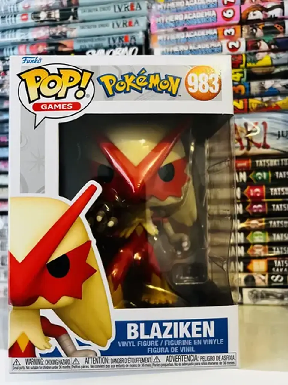 Muñeca Pokémon Blaziken 983 De Funko Pop Games 4