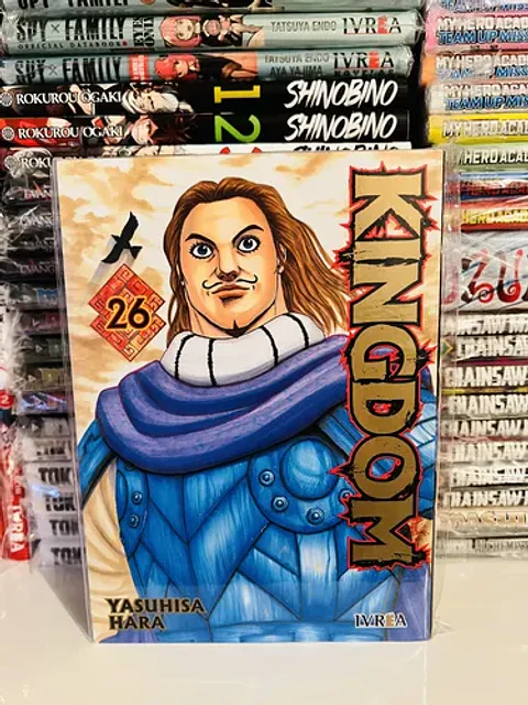 Kingdom 26 - Yasuhisa Hara, De Hara, Yasuhisa., Vol. 26. Editorial Ivrea, Tapa Blanda En Japonés, 2025