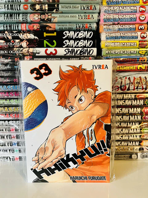 Manga Haikyu!! 33, De Haruichi Furudate., Vol. 1. Editorial Ivrea Argentina, Tapa Blanda En Español