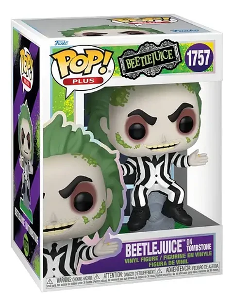 Funko Pop! Beetlejuice En Tumba 1757 Glow Enterteiment Exc