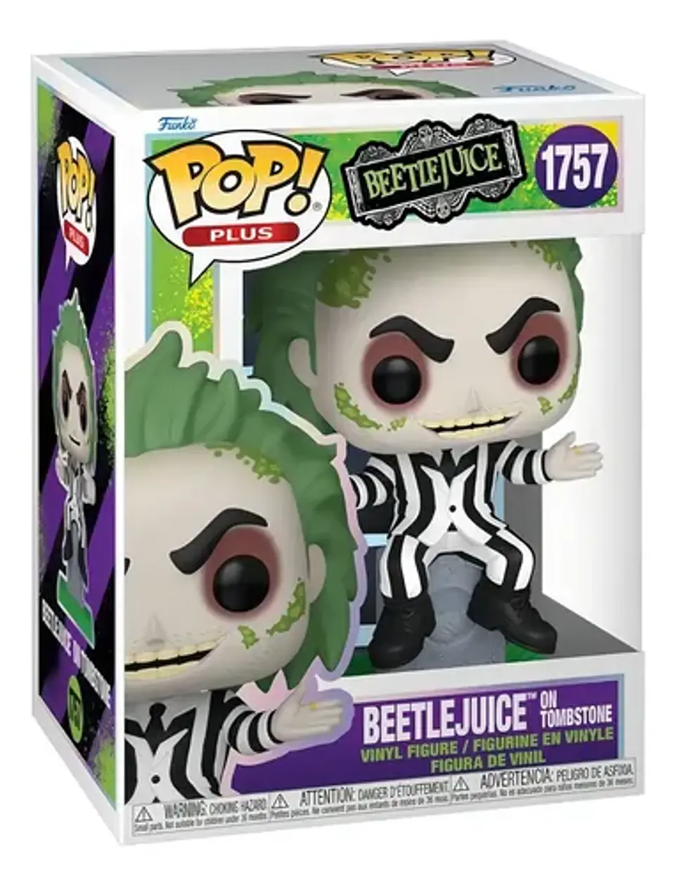 Funko Pop! Beetlejuice En Tumba 1757 Glow Enterteiment Exc 1