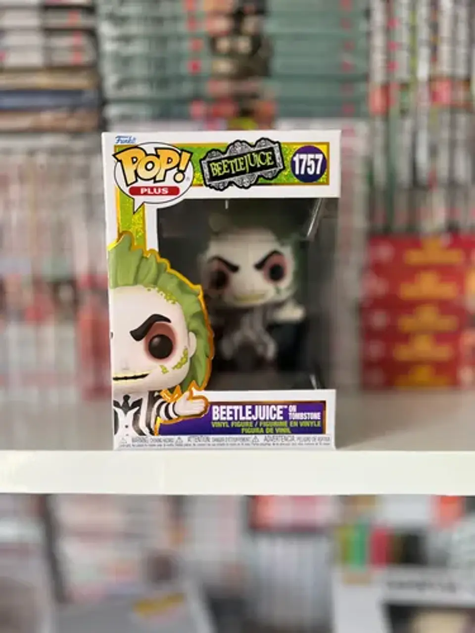 Funko Pop! Beetlejuice En Tumba 1757 Glow Enterteiment Exc 3