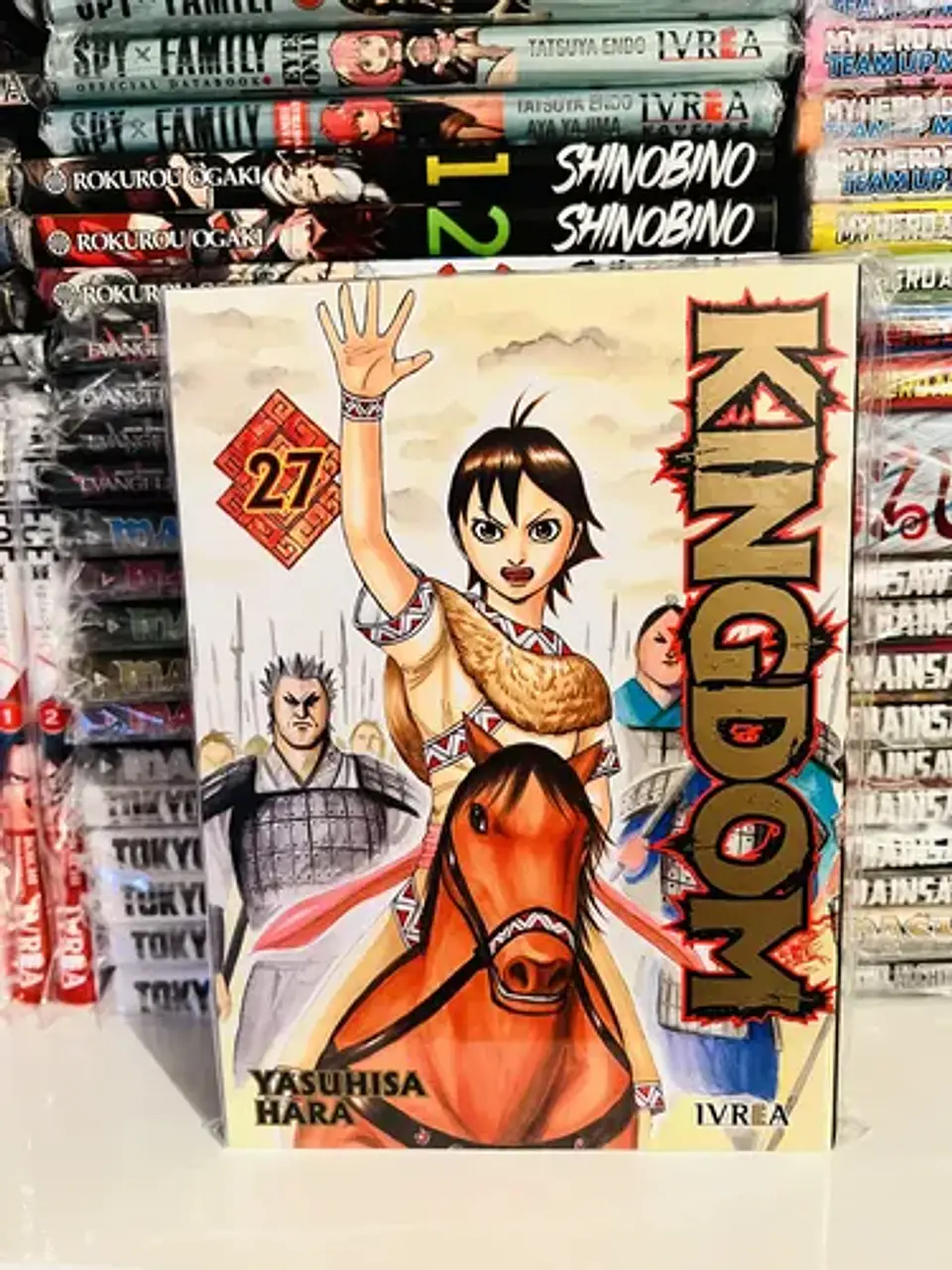 Kingdom 27 - Yasuhisa Hara, De Hara, Yasuhisa., Vol. 1. Editorial Ivrea, Tapa Blanda En Japonés, 2025 1