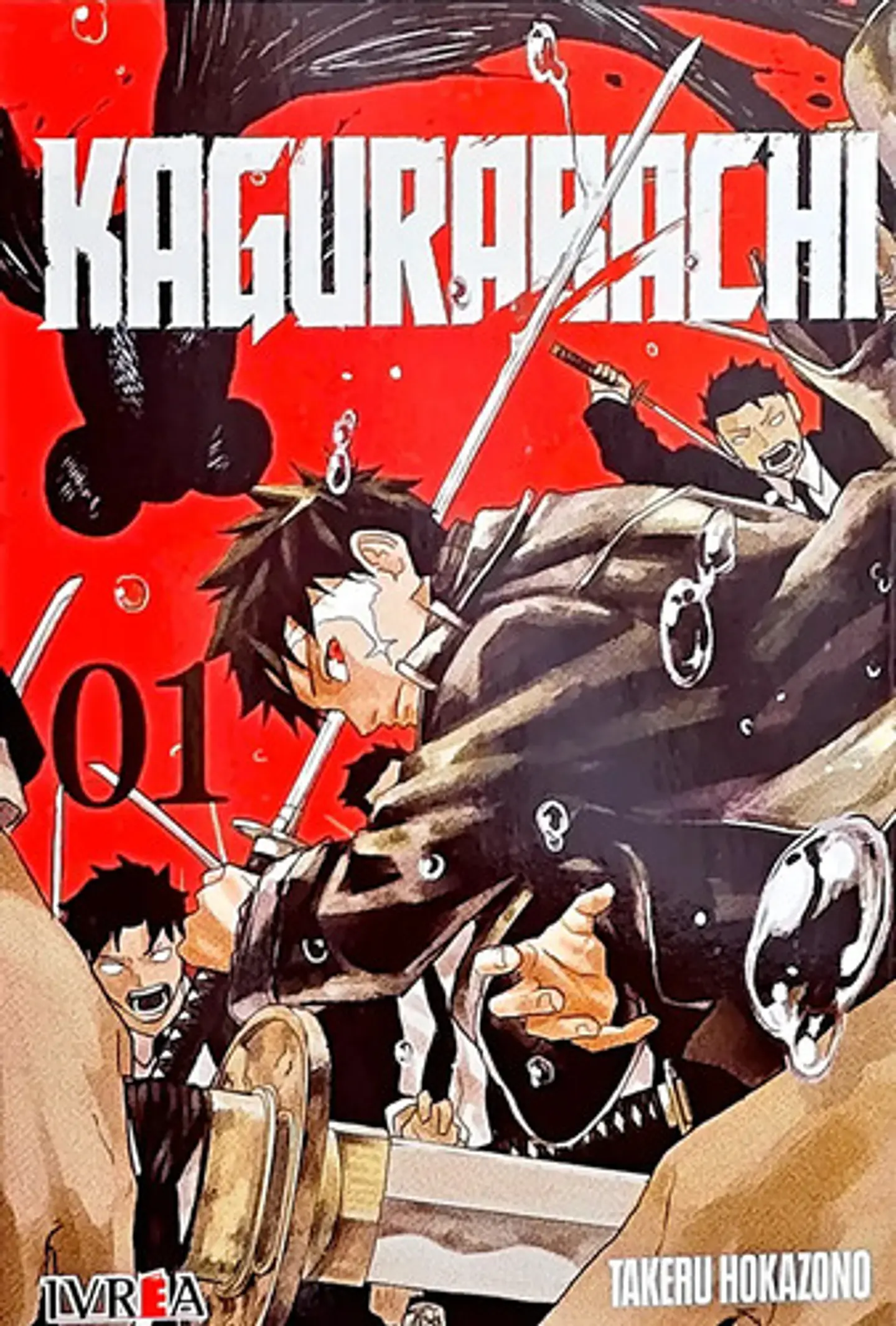 Kagurabachi, De Takeru Hokazono. Kagurabachi, Vol. 1. Editorial Ivrea Argentina, Tapa Blanda, Edición 1 En Español, 2024 2