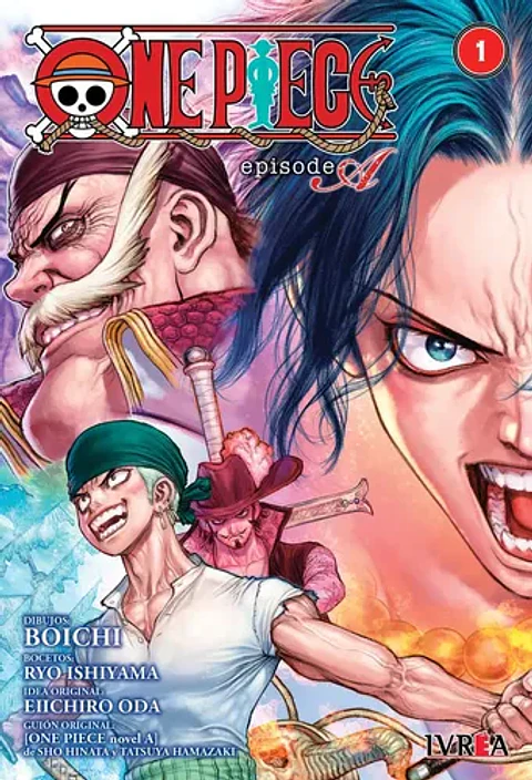One Piece Episode A, De Boichi / Ryo Ishiyama Eiichiro. Editorial Ivrea Argentina, Tapa Blanda, Edición 1 En Español, 2025