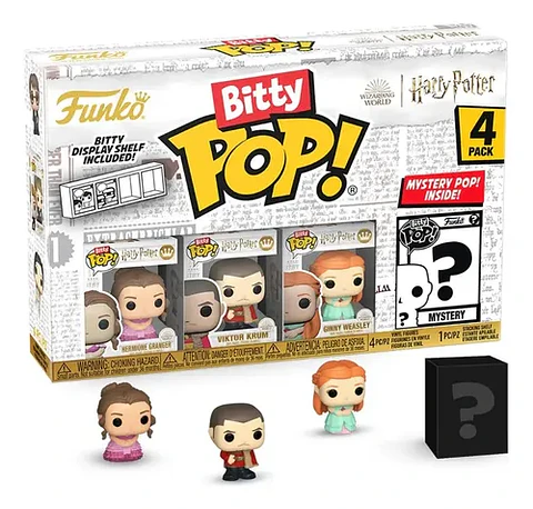 Pack De 4 Figuras Harry Potter Hermione Funko Bitty Pop!