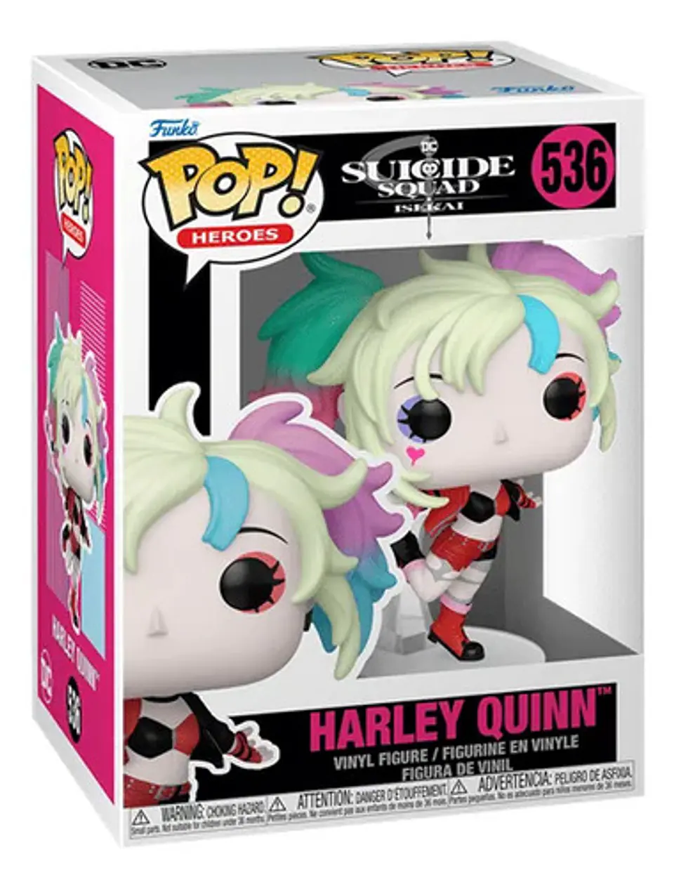 Funko Pop Harley Quinn #536 Dc Suicide Squad Isekai 2