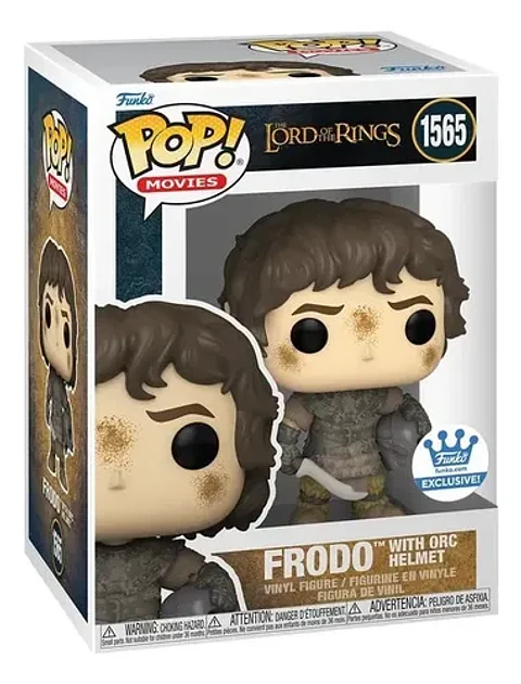 Funko Pop Frodo With Orc Helmet #1565 Funkshop Lotr