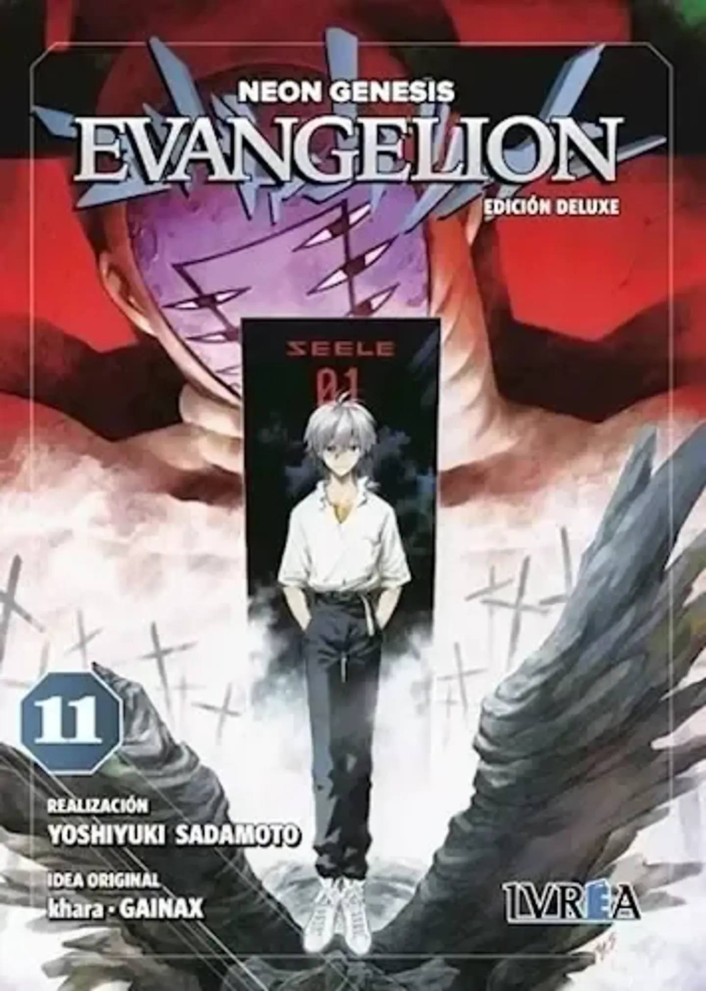 Manga Neon Genesis Evangelion Ed Deluxe Tomo 11 Ivrea Argentina 1
