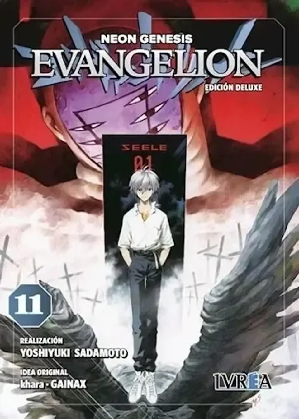 Manga Neon Genesis Evangelion Ed Deluxe Tomo 11 Ivrea Argentina 1