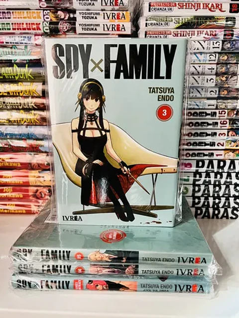 Spy Family 3, De Tatsuya Endo. Spy Family, Vol. 3. Editorial Ivrea, Tapa Blanda En Español, 2021