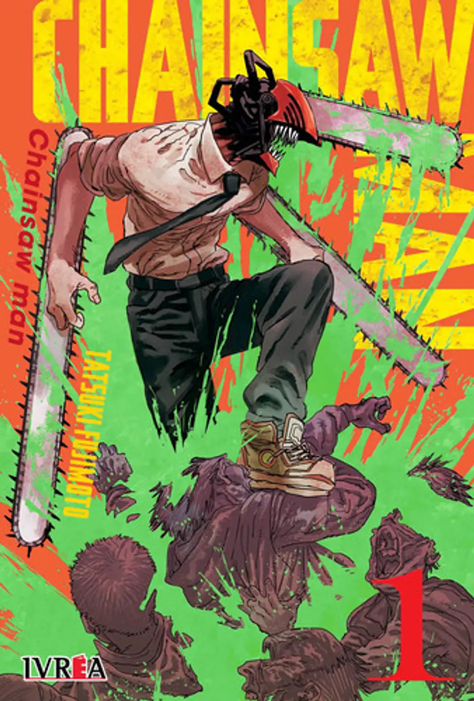 Chainsaw Man 01 De Tatsuki Fujimoto Editorial Ivrea Arg 2