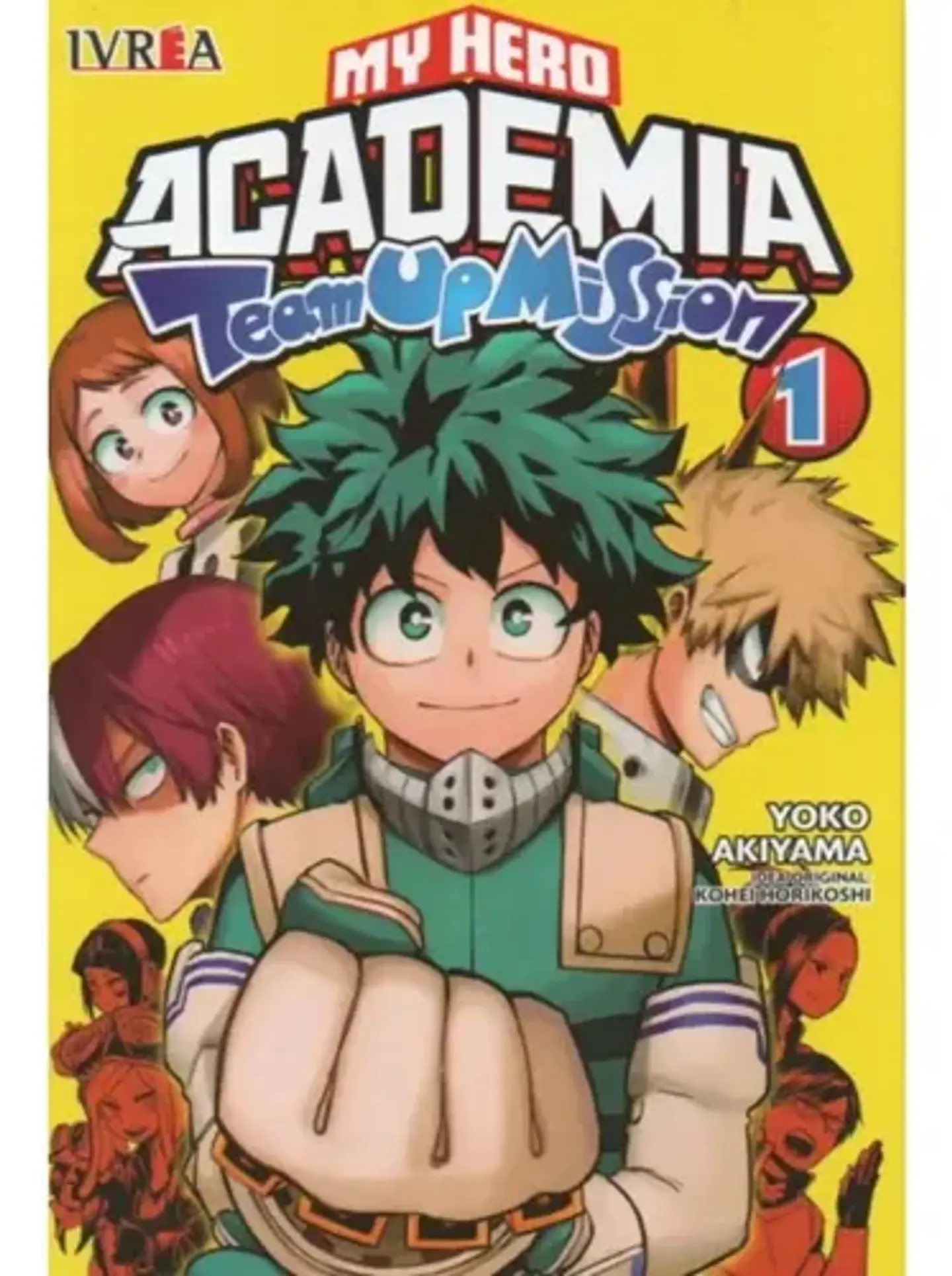 Manga My Hero Academia Team Up Mission Tomo 1 Ivrea Dgl 2
