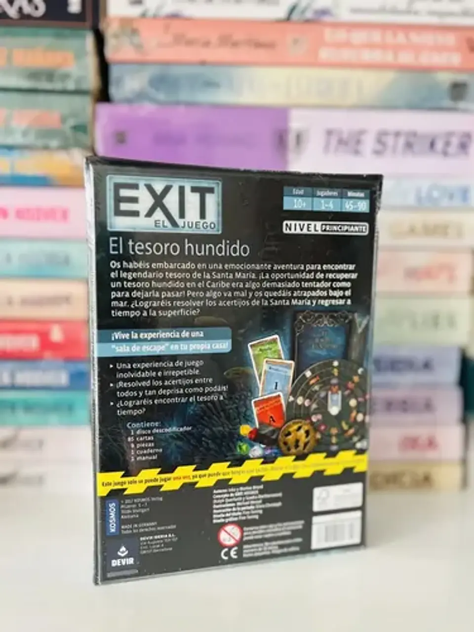 Juego Escape Room Exit El Tesoro Hundido 2