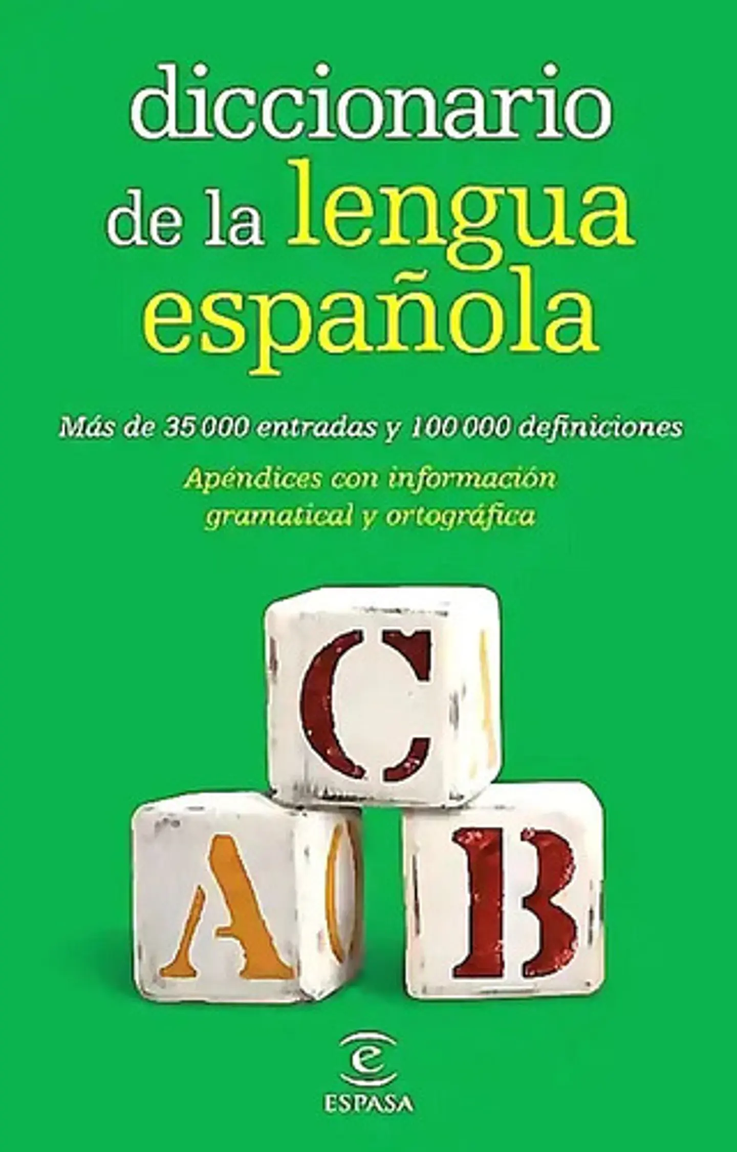 Libro Diccionario De La Lengua Española Bolsillo, De Espasa Calpe, Vol. 2. Editorial Espasa, Tapa Blanda (2025) 3