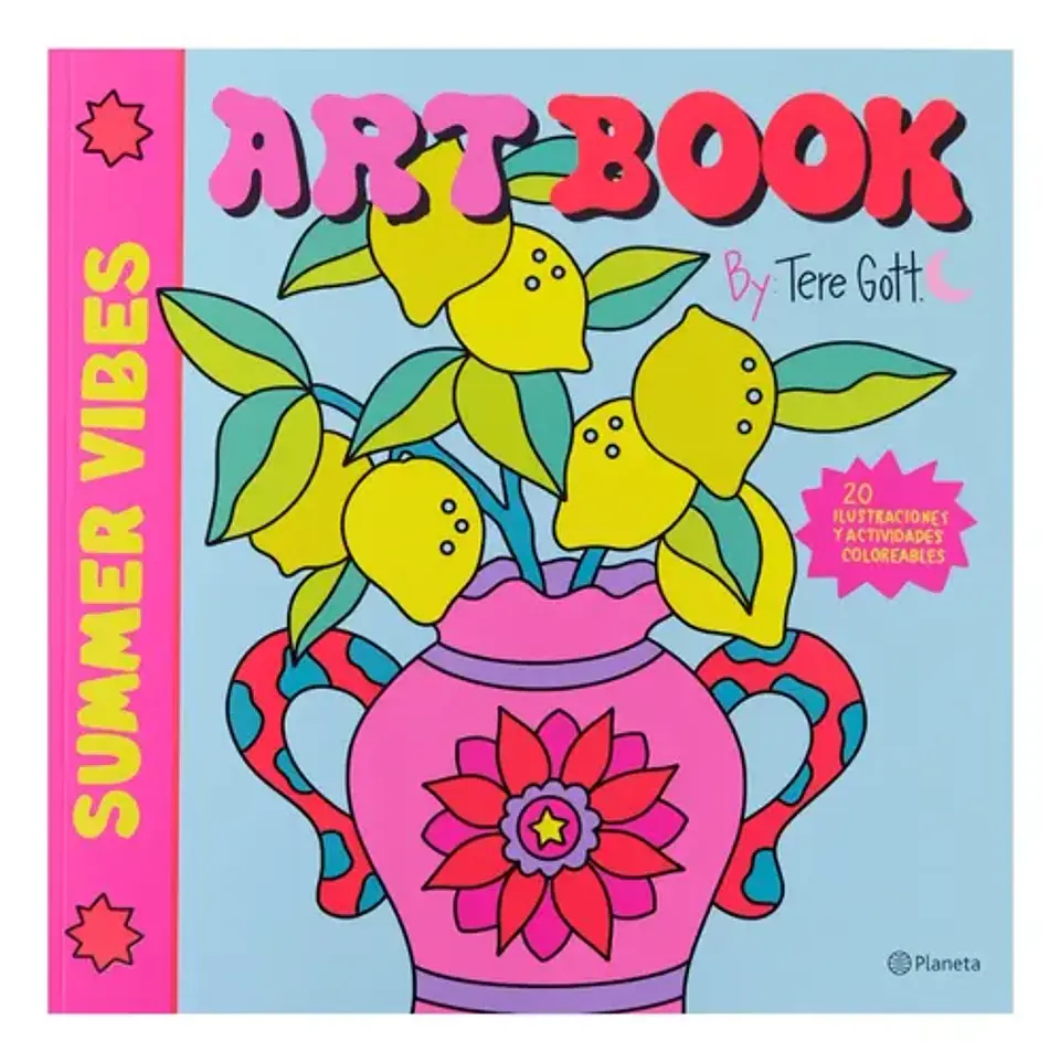 Artbook Summer By Tere Gott. Editorial Planeta, Tapa Blanda 1