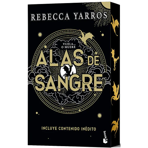 Alas De Sangre, De Rebecca Yarros, Vol. 1. Ed. tapa blanda con cantos pintados