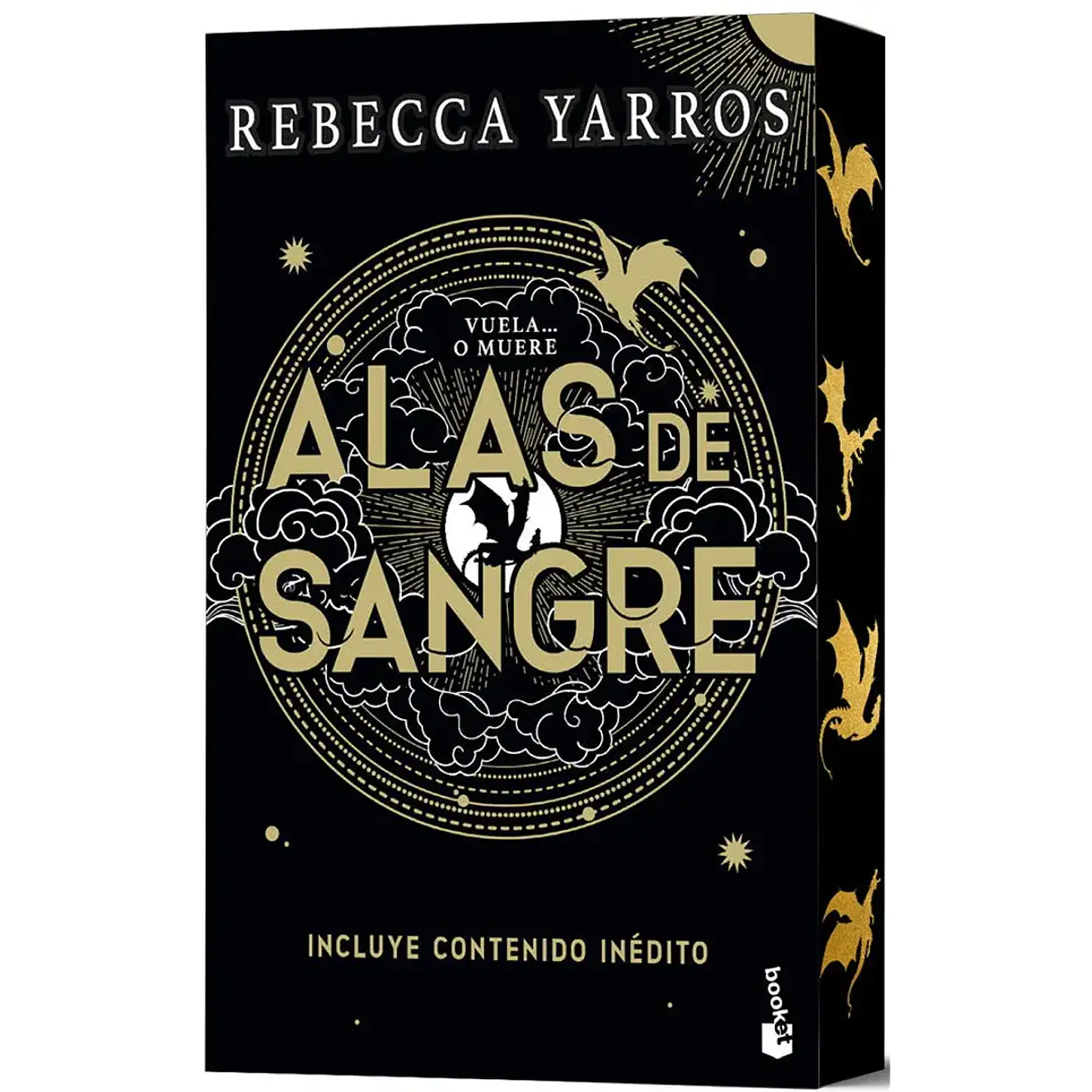Alas De Sangre, De Rebecca Yarros, Vol. 1. Ed. tapa blanda con cantos pintados 1