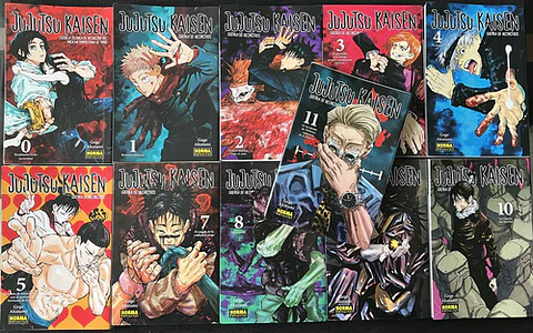 Manga Jujutsu Kaisen Colección 11 Tomos Norma Editorial
