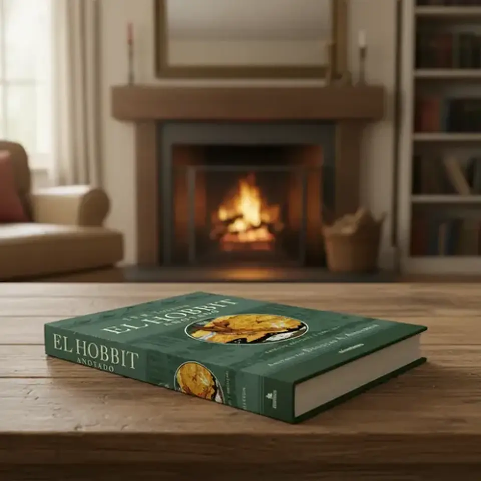 El Hobbit Edición Revisada Y Ampliada De Tolkien J. R. R. Anotado Por Douglas A Anderson Vol 1 Editorial Minotauro Tapa Dura En Español 2024 2