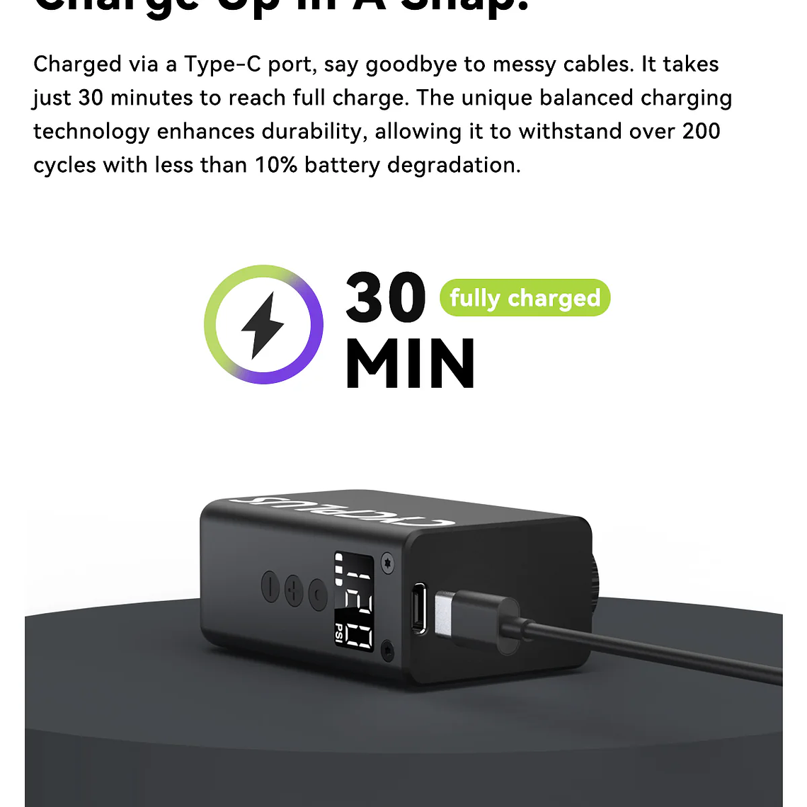 Compresor de bolsillo AS2 Pro 6