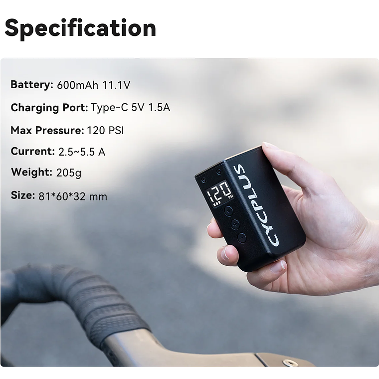 Compresor de bolsillo AS2 Pro MAX 8