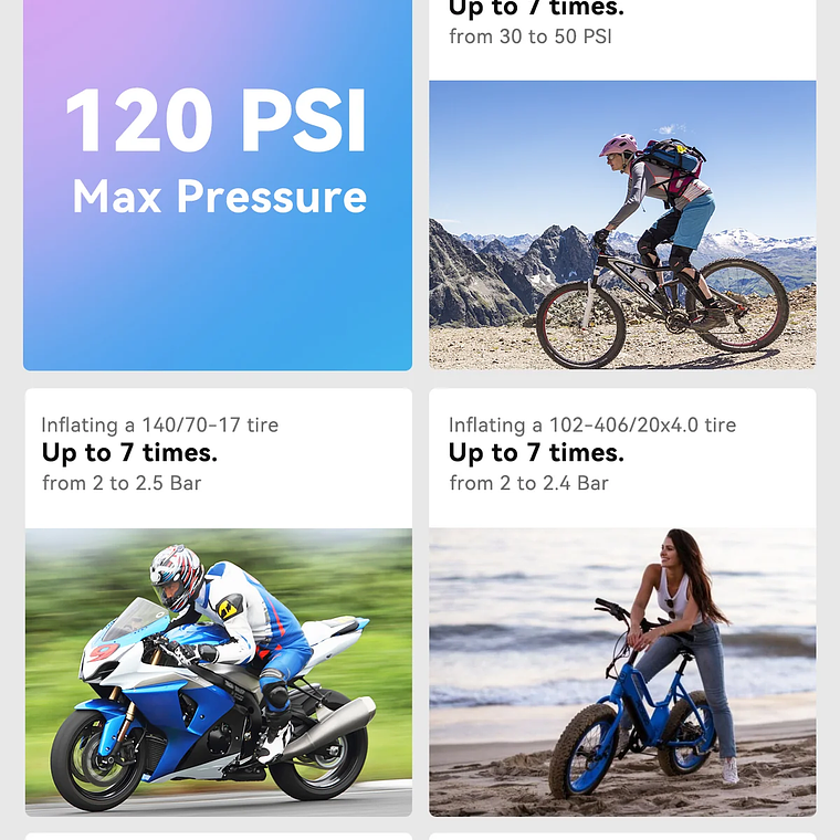 Compresor de bolsillo AS2 Pro MAX 10