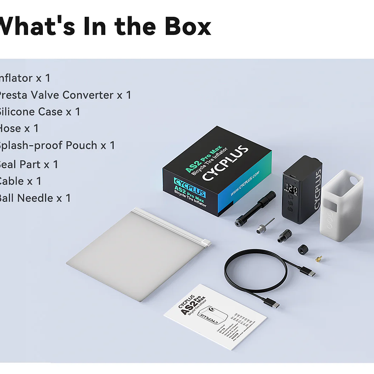 Compresor de bolsillo AS2 Pro MAX 12