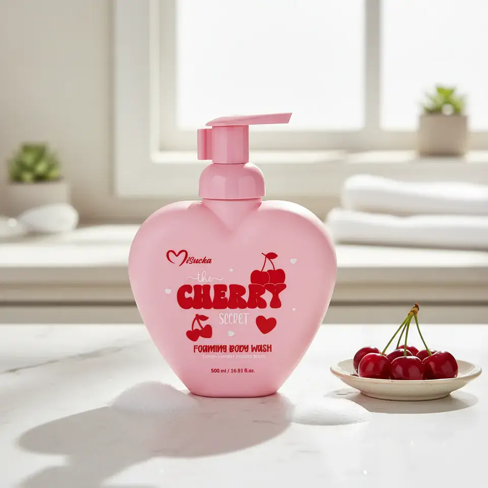 The Cherry Secret Foaming body Wash. 500 ml. 2