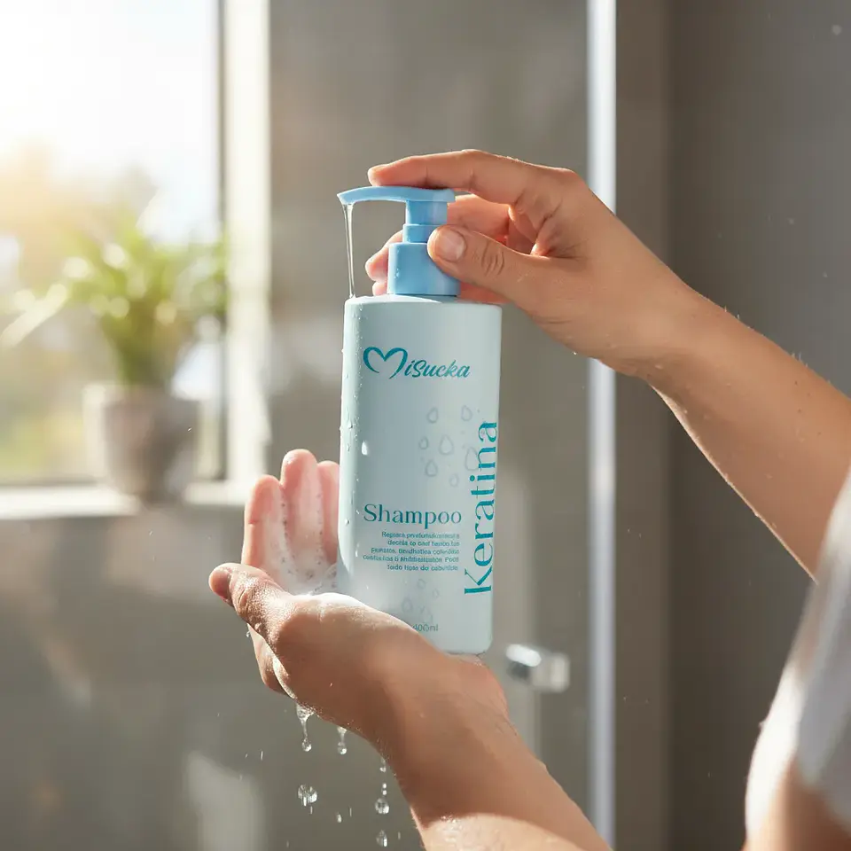 Shampoo Keratina 400 ml. (Reparador). Misucka 3