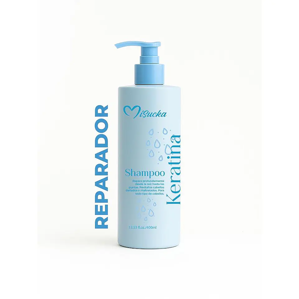 Shampoo Keratina 400 ml. (Reparador). Misucka 1