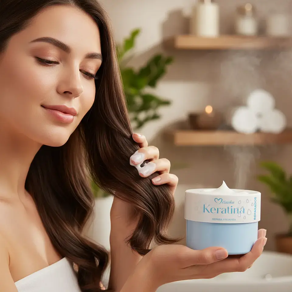 Mascarilla Capilar de Keratina 200 ml. (Reparador). Misucka 2